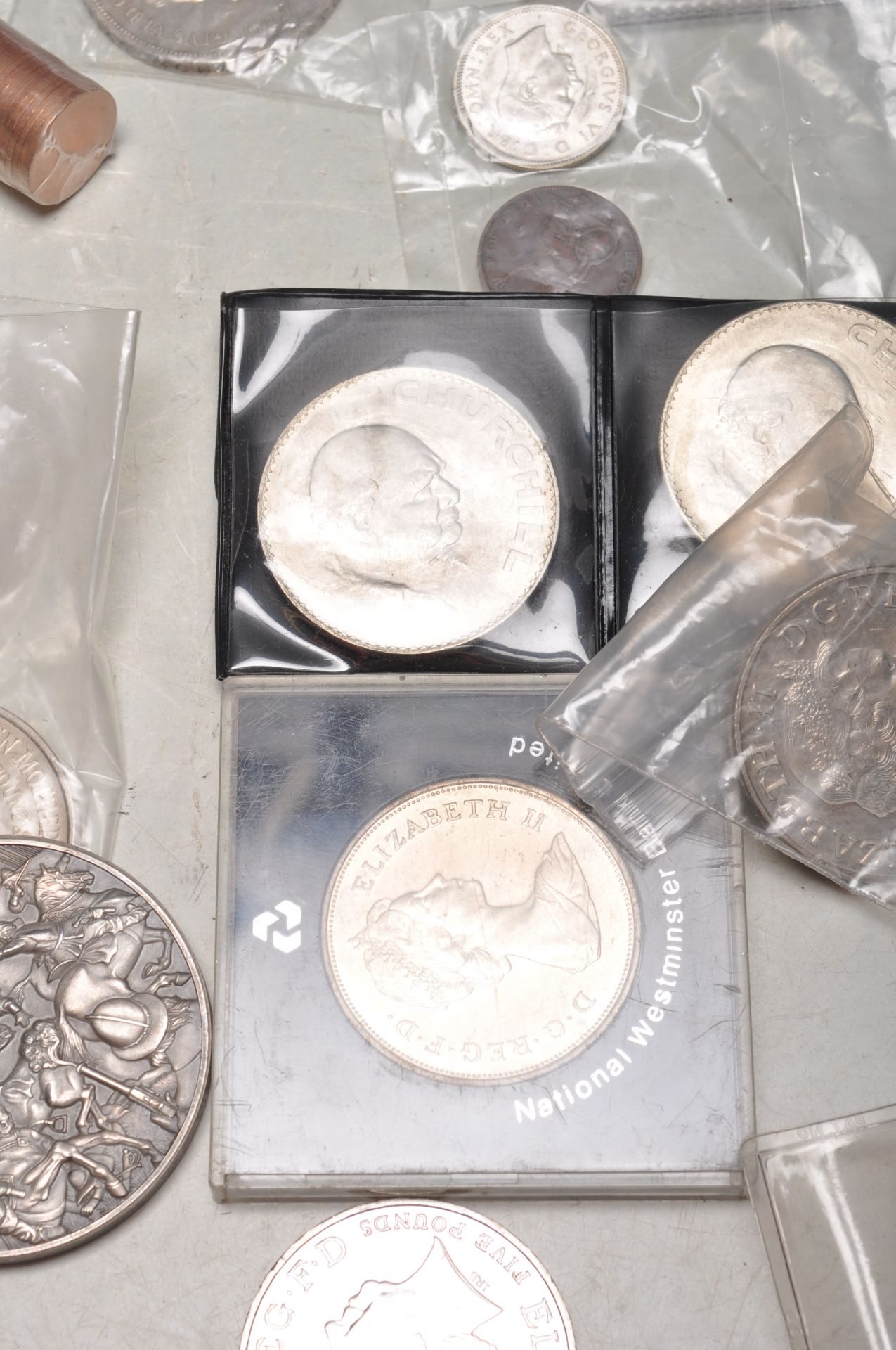 LARGE COLLECTION OF 20TH CENTURY UK CURRENCY AND COMMORATIVE COINS - Bild 7 aus 14