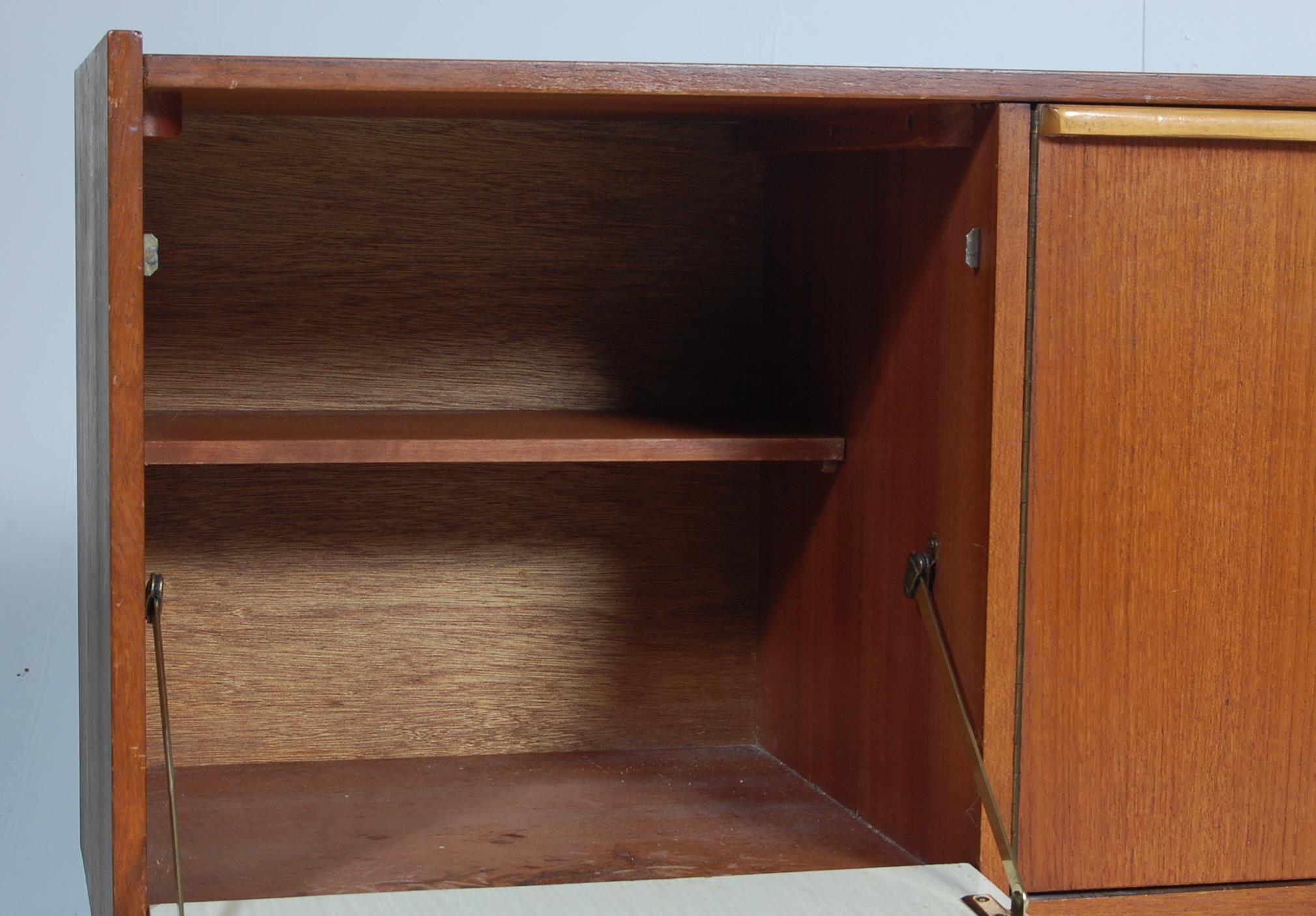 RETRO VINTAGE TEAK WOOD SIDEBOARD IN THE MANNER OF DUNVEGAN - - Image 6 of 11