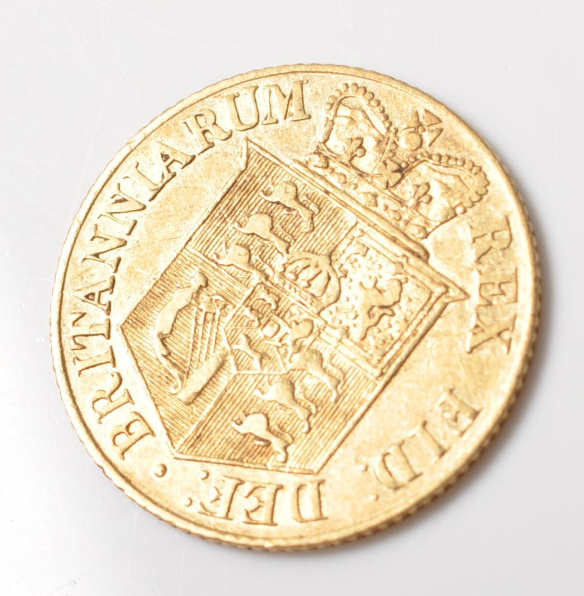 1817 GEORGIAN GOLD SOVEREIGN COIN - Bild 2 aus 4