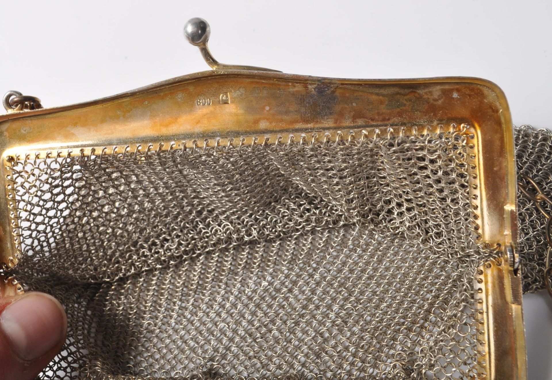 1930'S GERMAN SILVER EVENING PURSE - Image 5 of 5