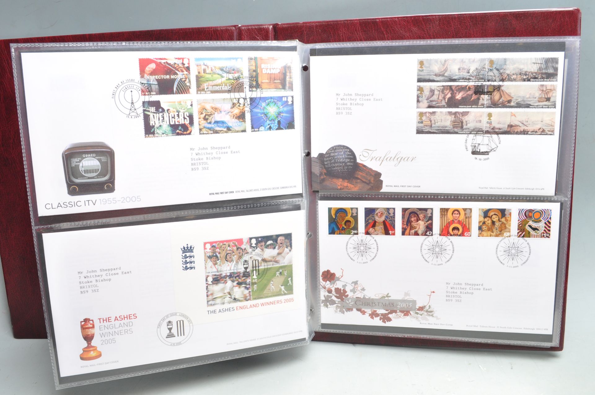 FOUR ALBUMS OF ROYAL MAIL FIRST DAY COVERS - Bild 24 aus 25