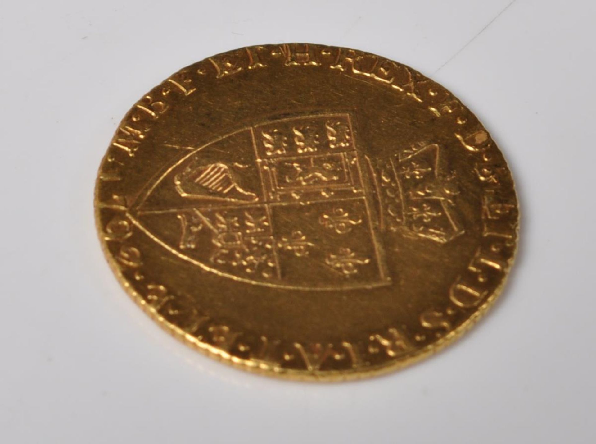 1792 GEORGIAN GOLD SPADE GUINEA COIN - Bild 4 aus 4