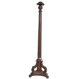 EARLY 20TH CENTURY GOTHIC REVIVAL STANDARD LAMP