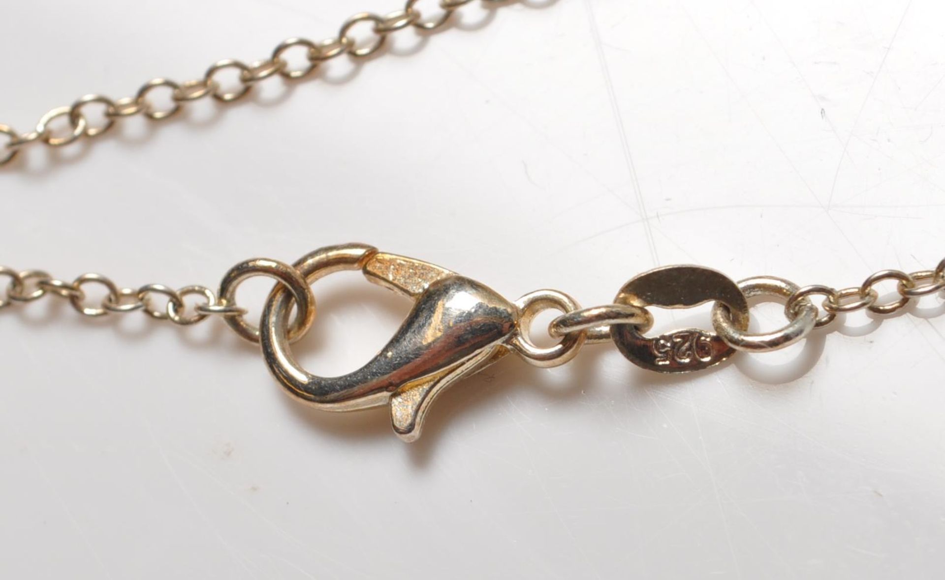 SILVER DUCK WHISTLE PENDANT NECKLACE - Image 9 of 9