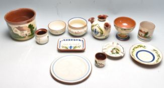 COLLECTION OF VINTAGE RETRO 20TH CENTURY TORQUAY STUDIO ART POTTERY