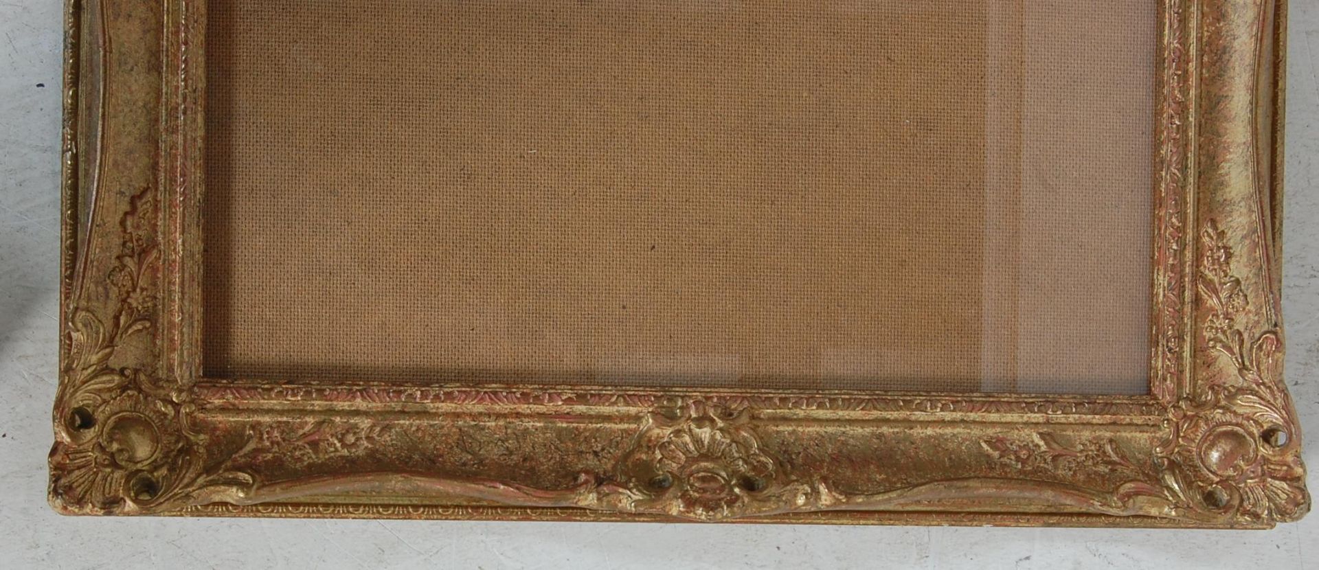 FOUR BAROQUE STYLE GILDED PICTURE FRAMES - Bild 17 aus 25