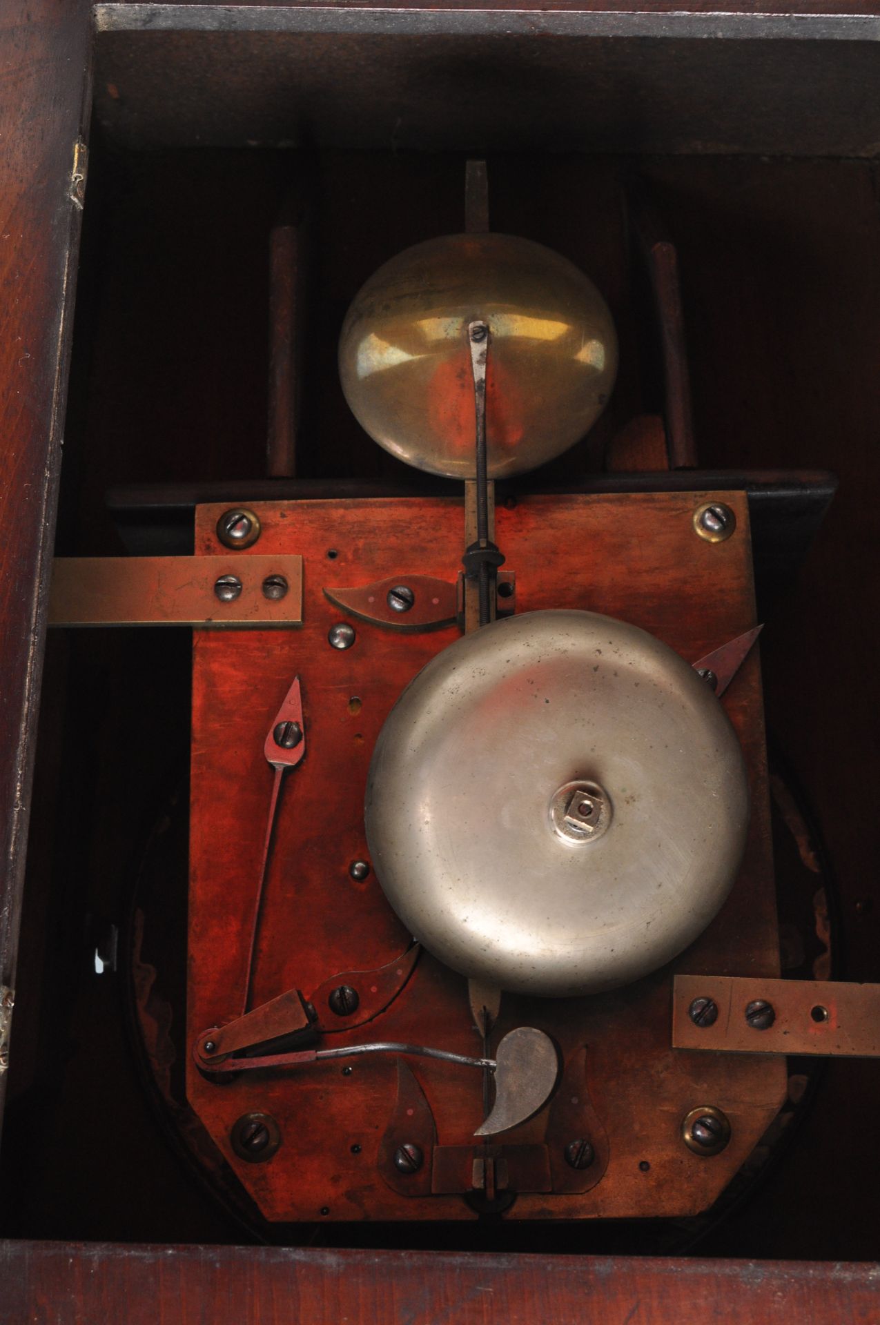 GEORGIAN MAHOGANY BRACKET CLOCK - Bild 9 aus 9