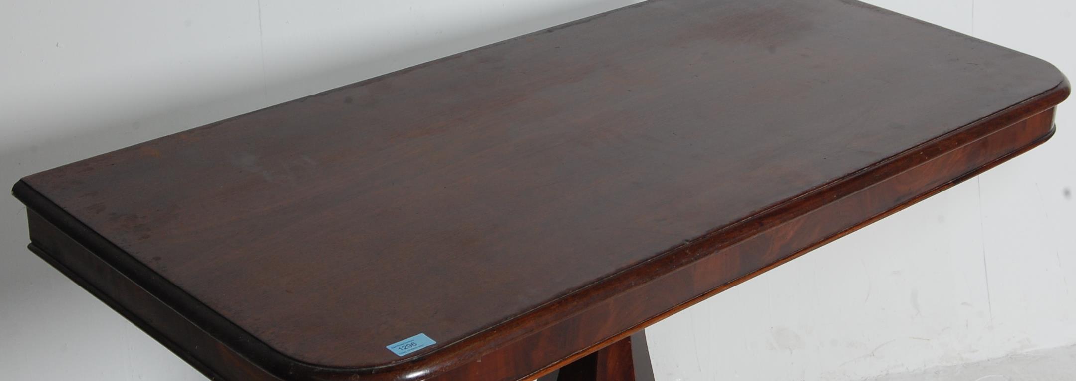 ANTIQUE WILLIAM IV MAHOGANY CONSOLE TABLE - Image 3 of 10