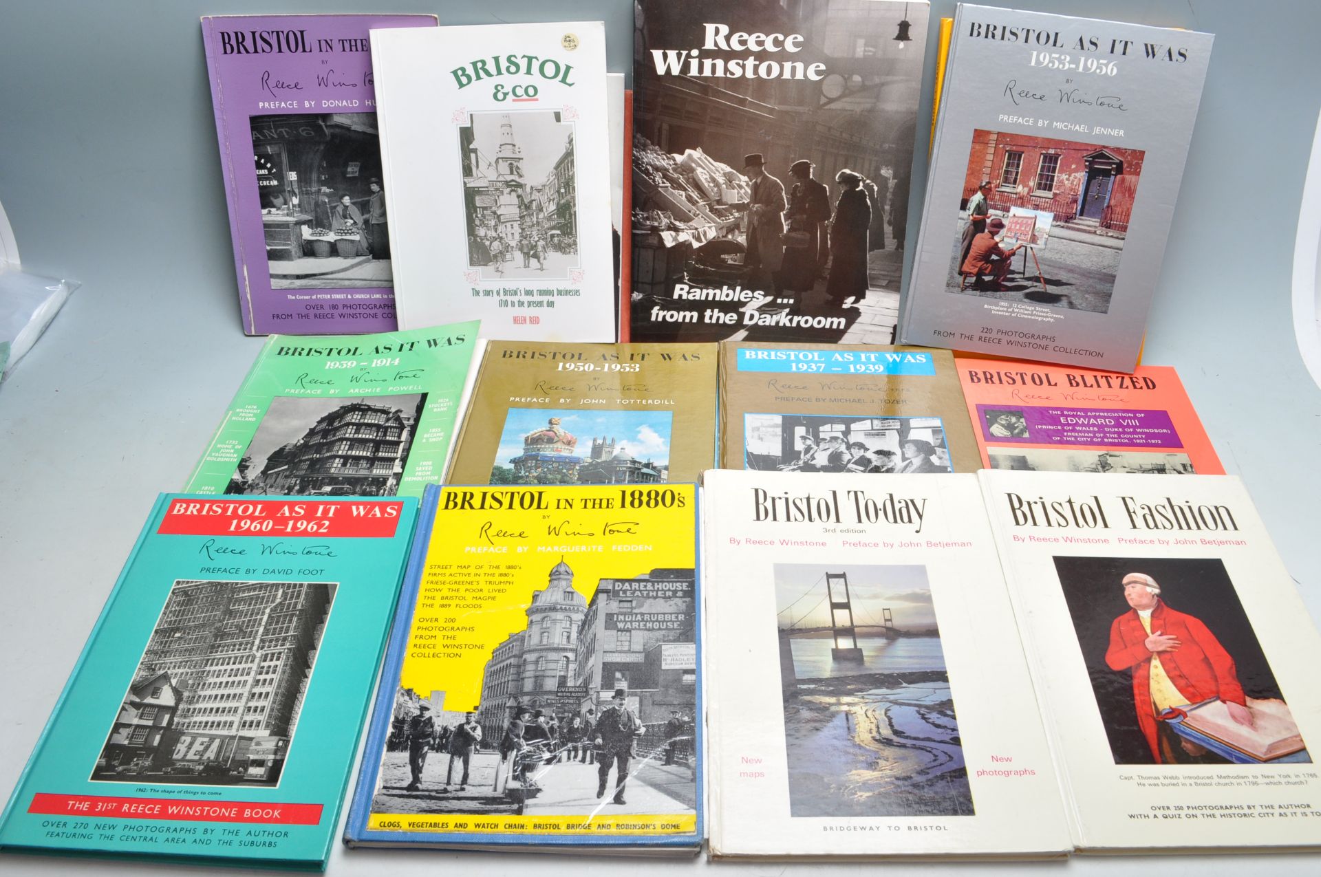 COLLECTION OF REECE WINSTONE BOOKS