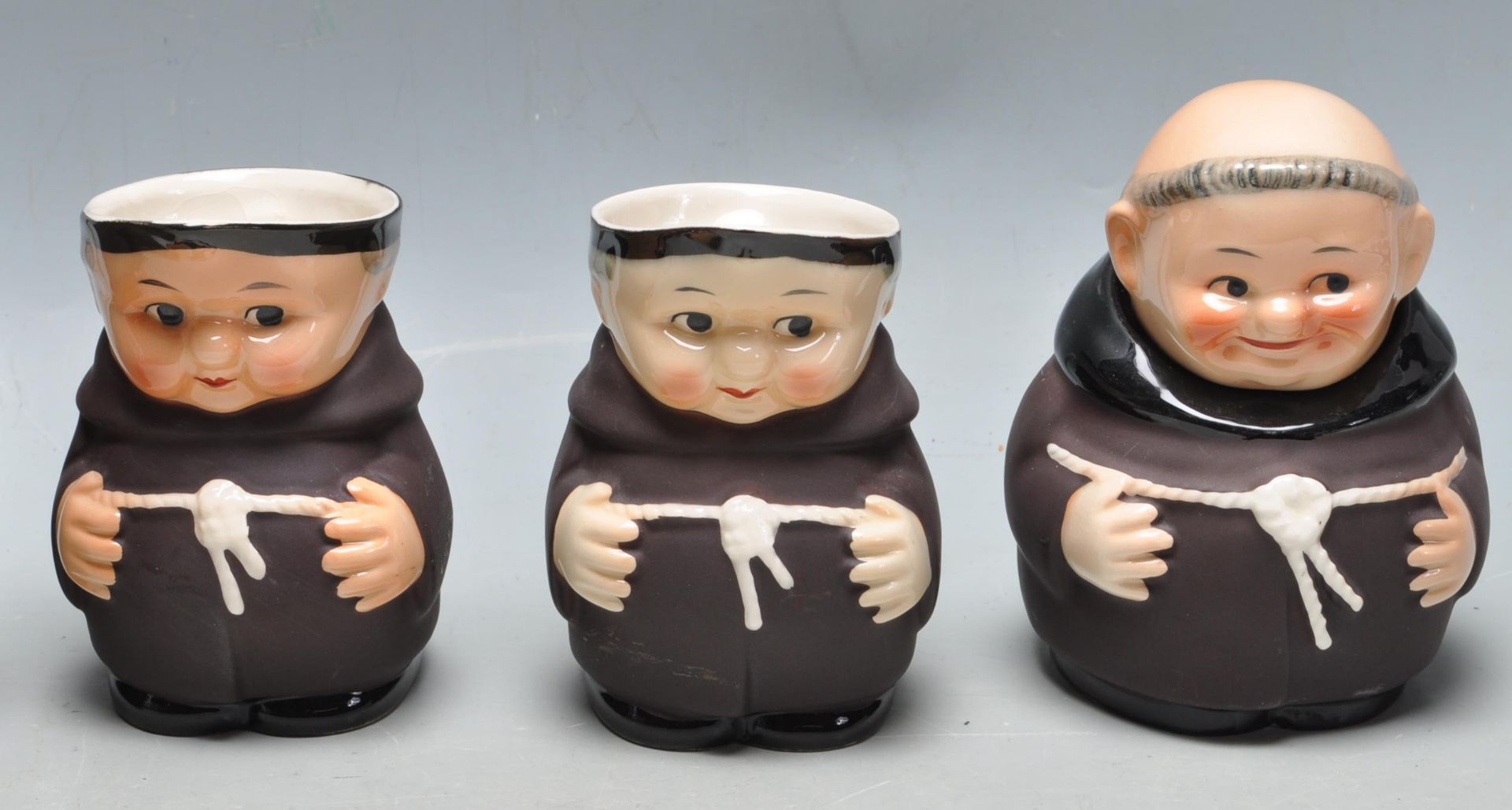 RETRO VINTAGE LATE 20TH CENTURY HUMMEL GOEBEL MERRY MONK POTTERY - Bild 4 aus 8