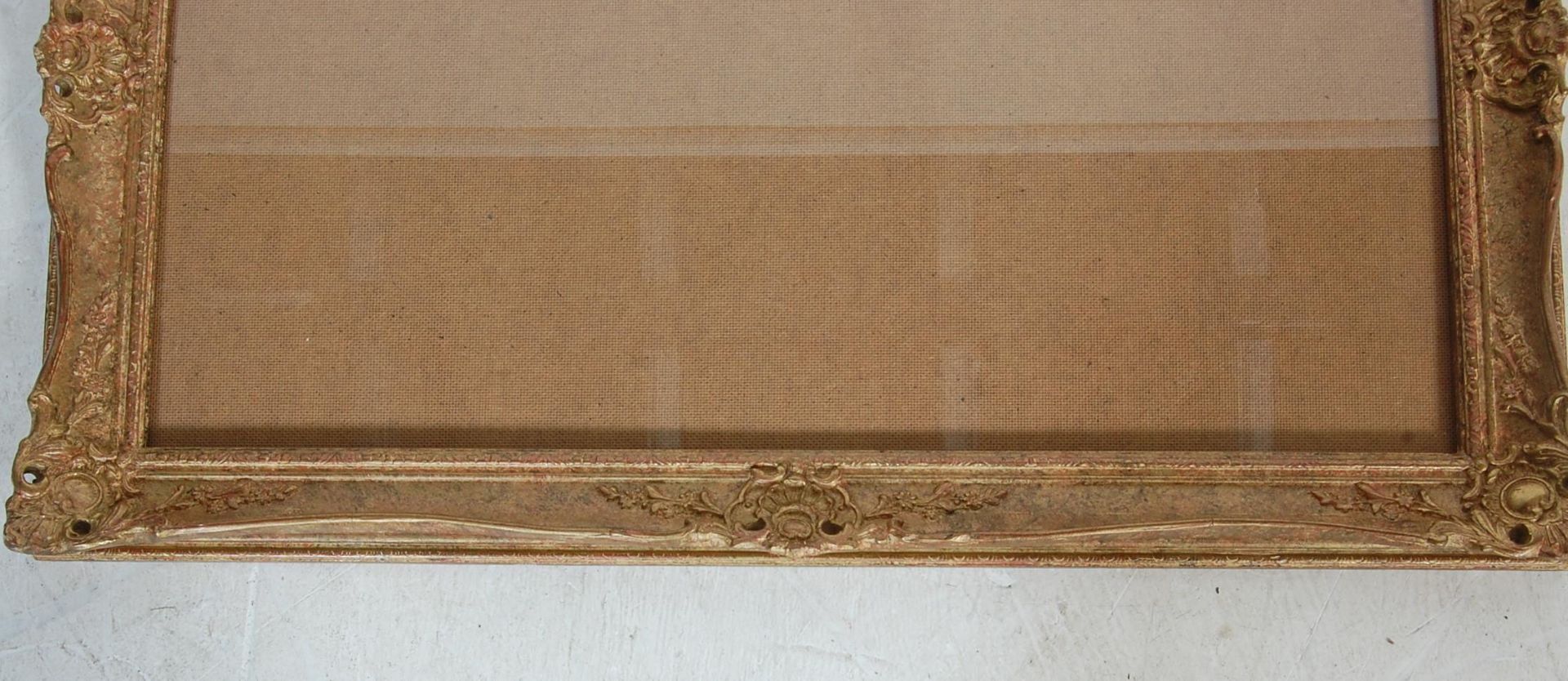 FOUR BAROQUE STYLE GILDED PICTURE FRAMES - Bild 16 aus 25