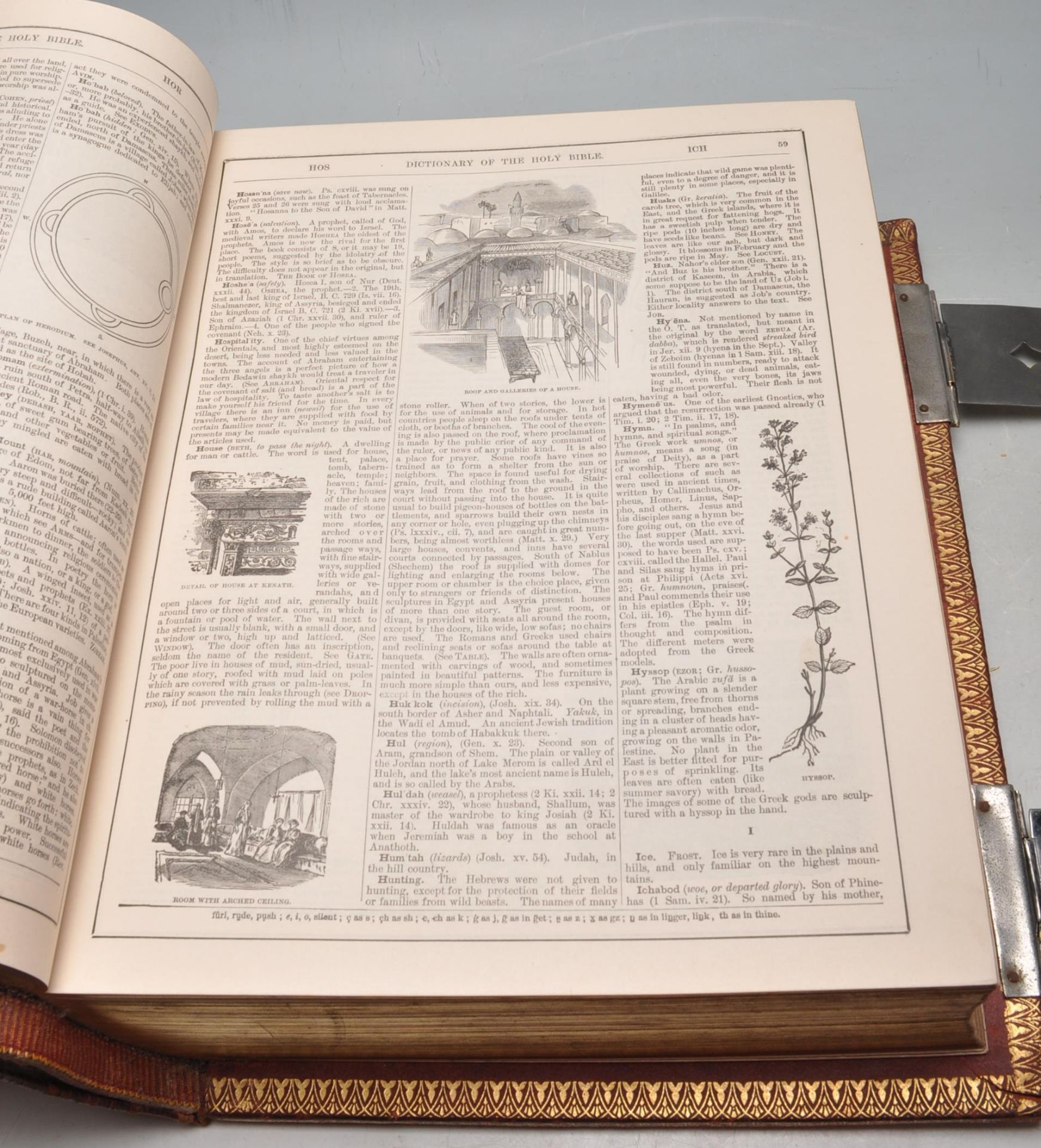 19TH CENTURY AMERICAN ILLUSTRATED HOLY BIBLE DICTIONARY - Bild 9 aus 9