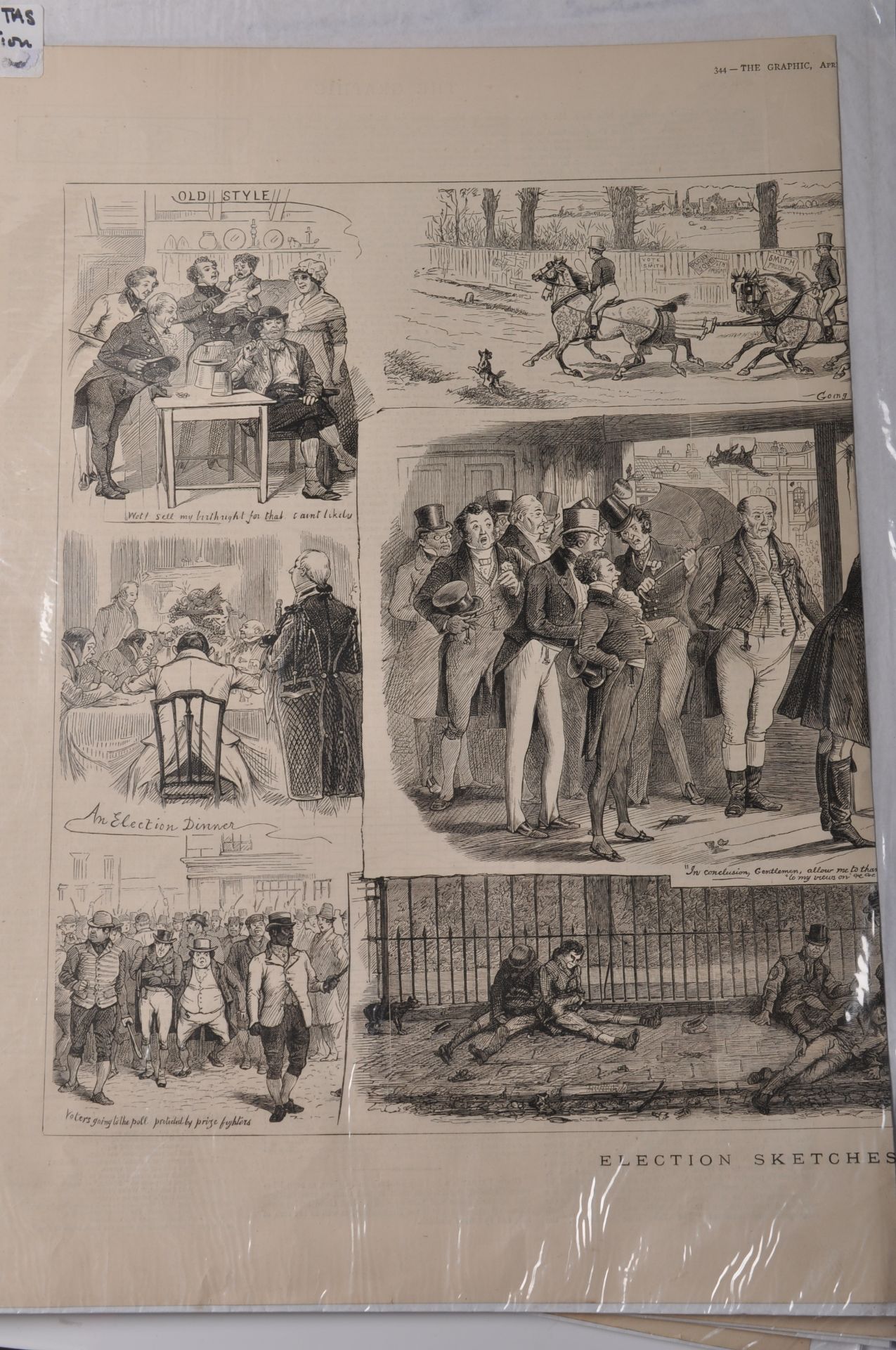 COLLECTION OF VICTORIAN ILLUSTRATED NEWSPAPER PAGES - Bild 10 aus 18