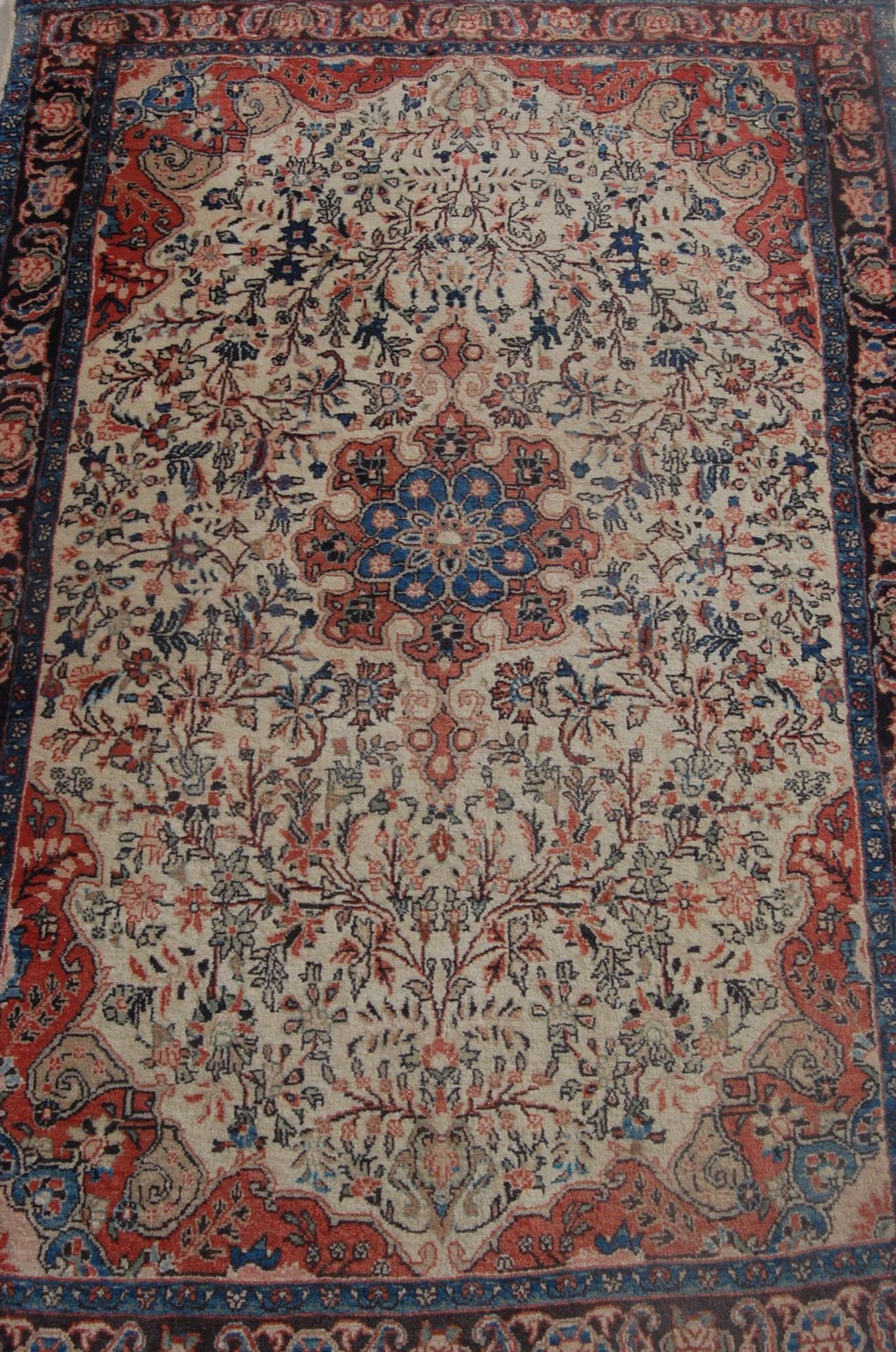 MID CENTURY AFGHAN / NORTHWESTERN IRAN BIDJAR CARPET RUG - Bild 6 aus 7