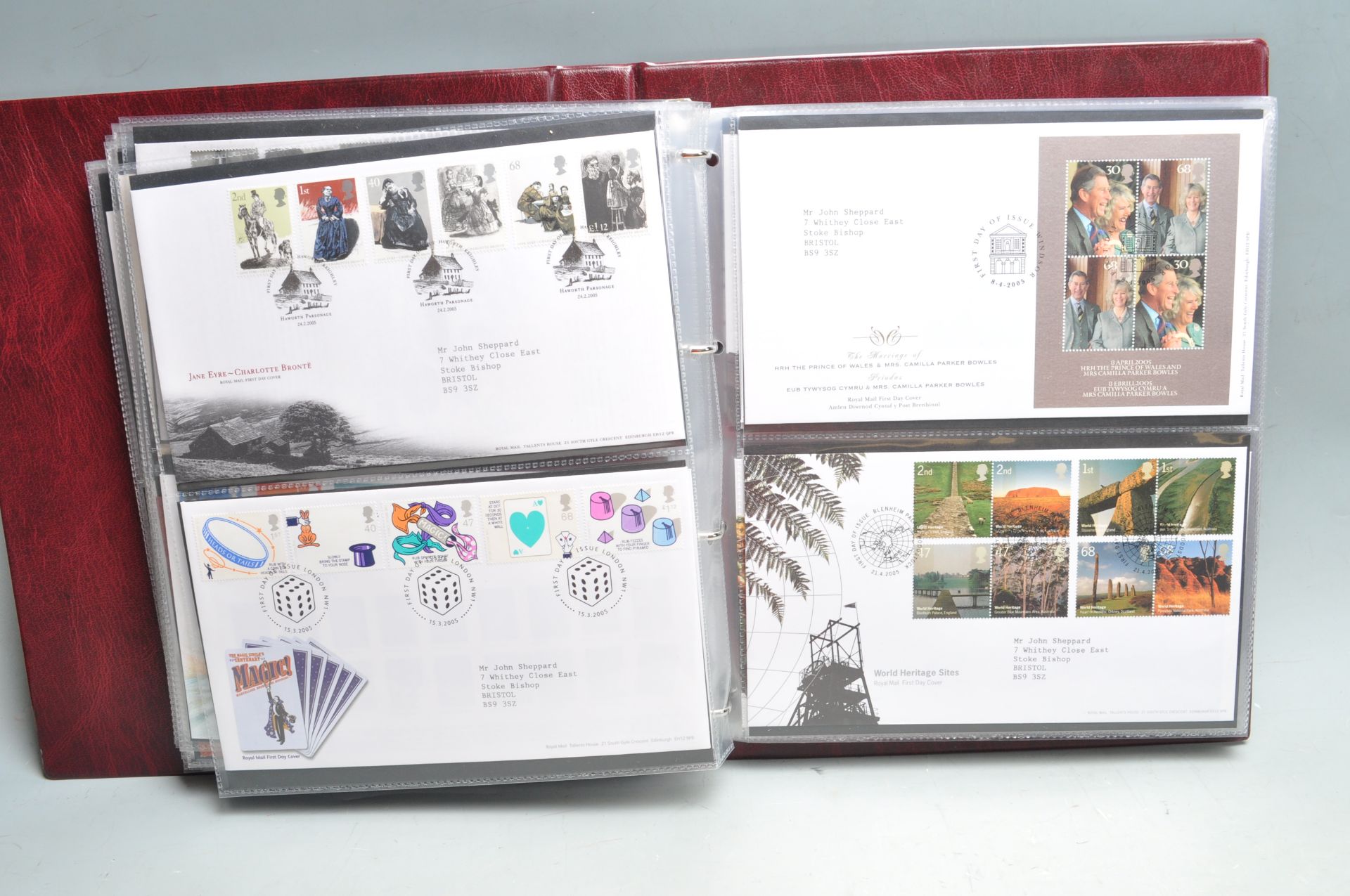 FOUR ALBUMS OF ROYAL MAIL FIRST DAY COVERS - Bild 22 aus 25