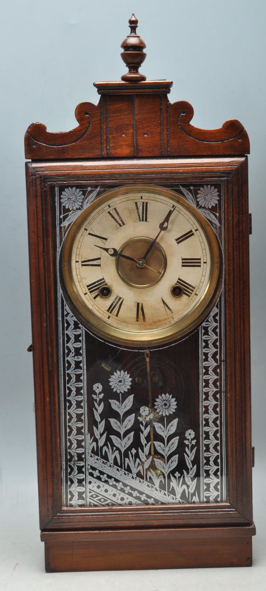 VICTORIAN ANSONIA USA EIGHT DAYS MANTEL CLOCK