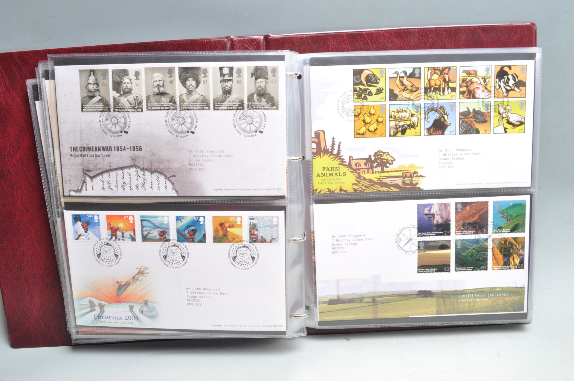 FOUR ALBUMS OF ROYAL MAIL FIRST DAY COVERS - Bild 21 aus 25