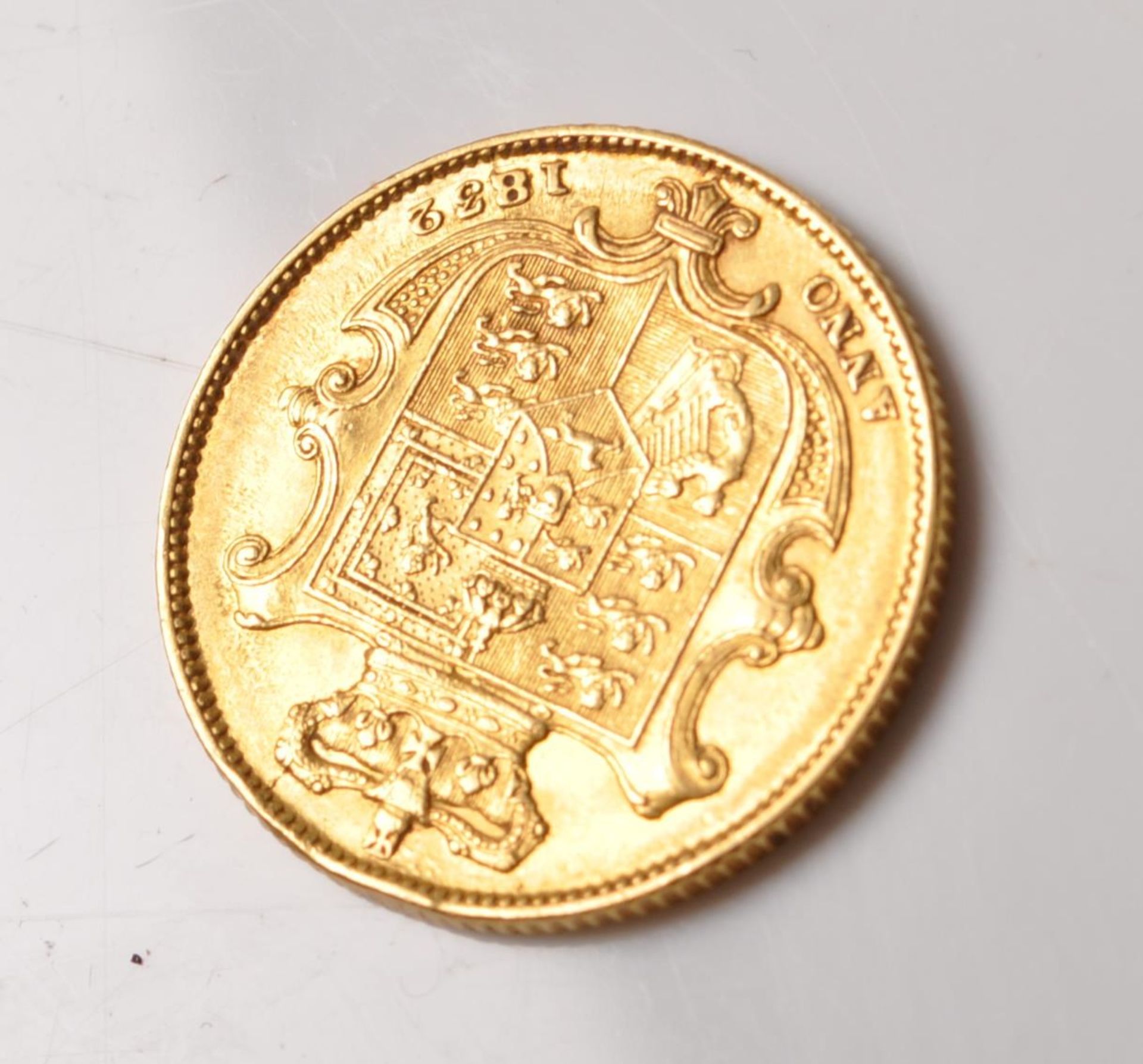 1832 WILLIAM IV GOLD SOVEREIGN COIN