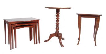 GROUP OF VINTAGE 20TH CENTURY ANTIQUE STYLE FURNITURE