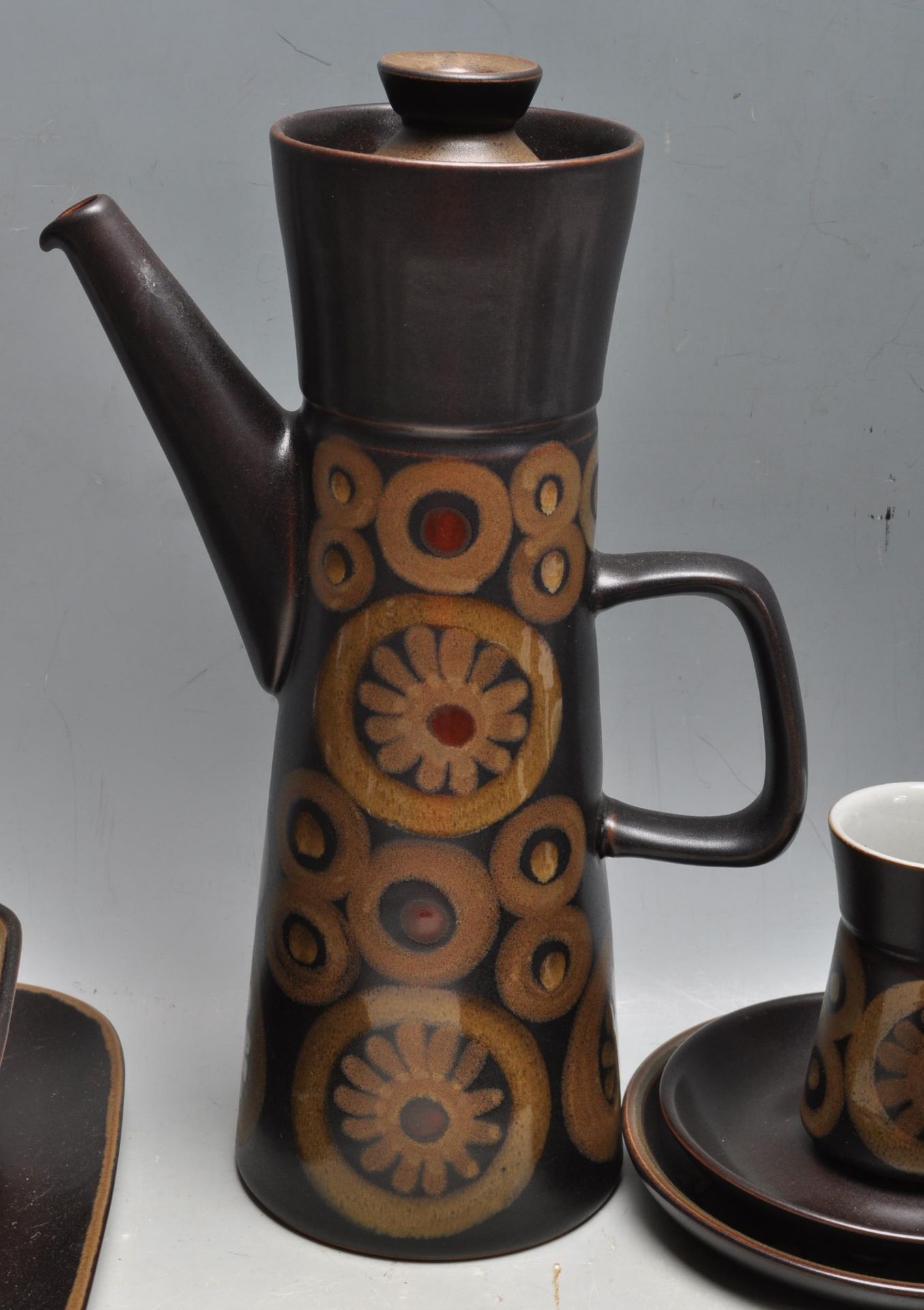 1970'S DENBY ARABESQUE COFEE SERVICE - Bild 8 aus 13