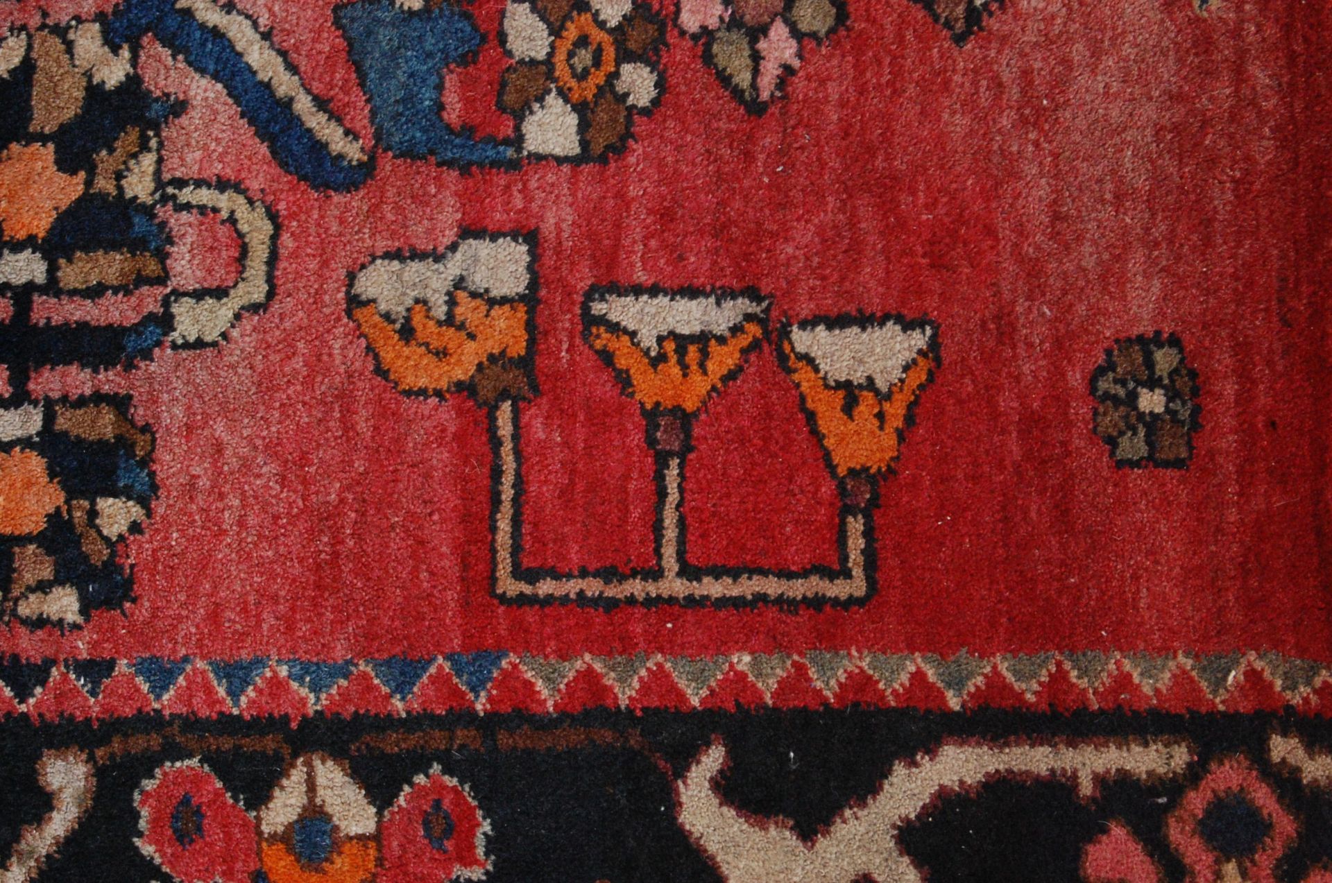 20TH CENTURY MIDDLE EASTERN PERSIAN LILIHAN RUG - Bild 8 aus 8