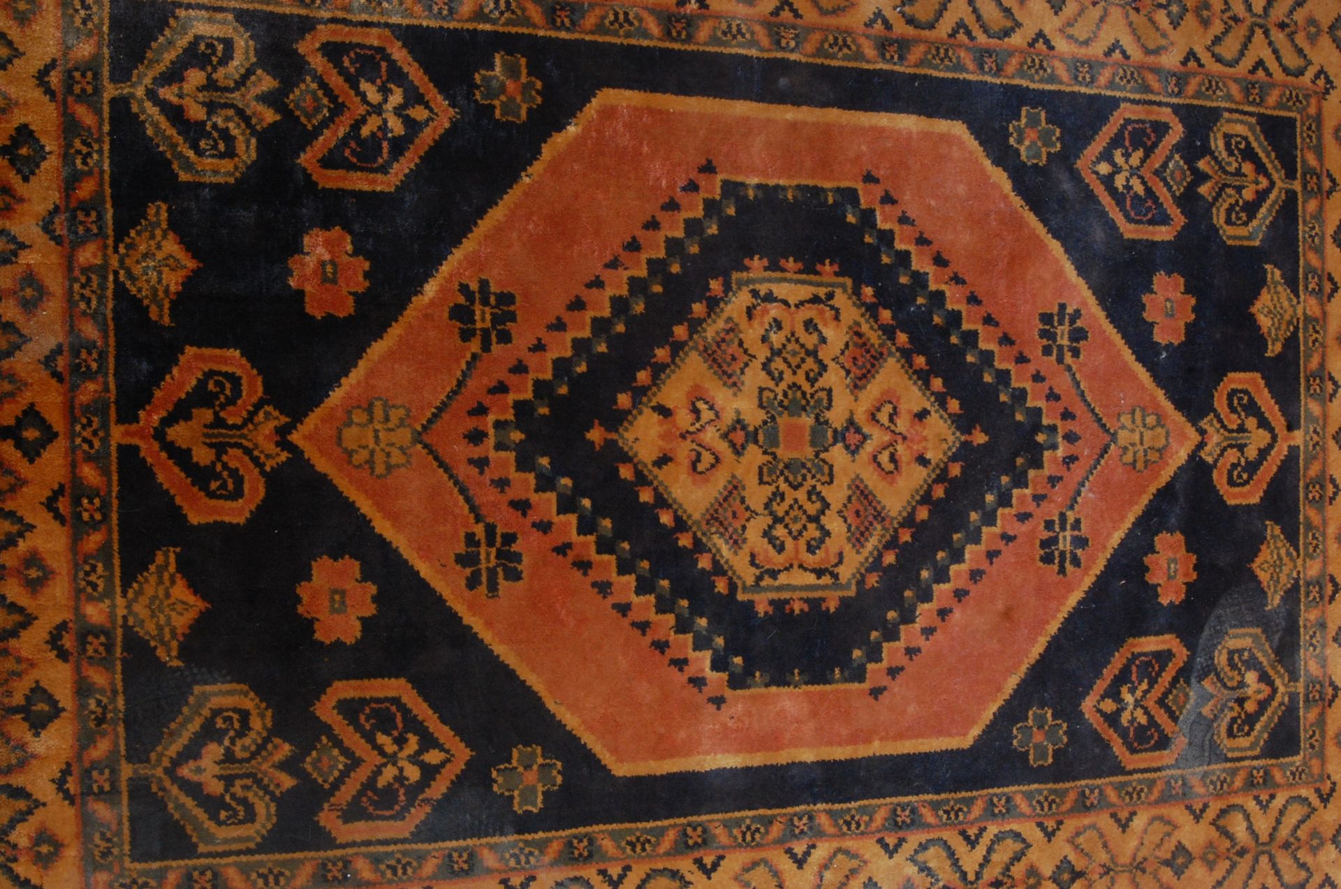 MID CENTURY PERSIAN ISLAMIC FLOOR CARPET RUG - - Bild 6 aus 7