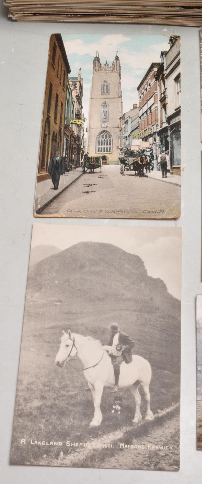 LARGE COLLECTION OF OLD BRITISH PICTURE POSTCARDS - Bild 21 aus 27