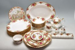 VINTAGE LATE 20TH CENTURY ROYAL ALBERT DINNER SERVICE