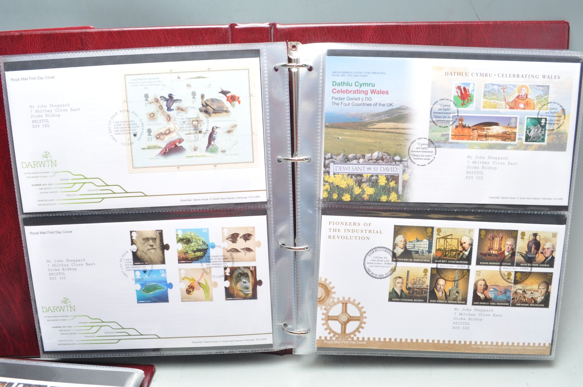 FOUR ALBUMS OF ROYAL MAIL FIRST DAY COVERS - Bild 3 aus 25