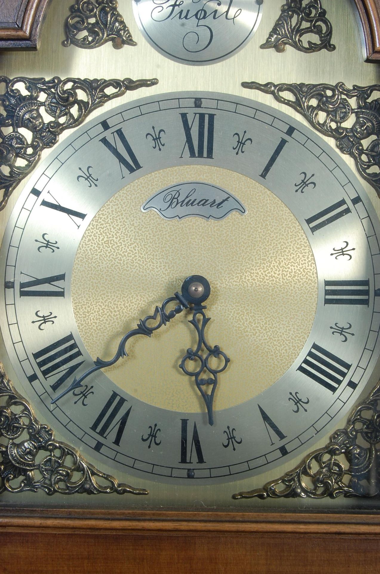 REGENCY REVIVAL BLUART LONGCASE CLOCK - Image 5 of 10