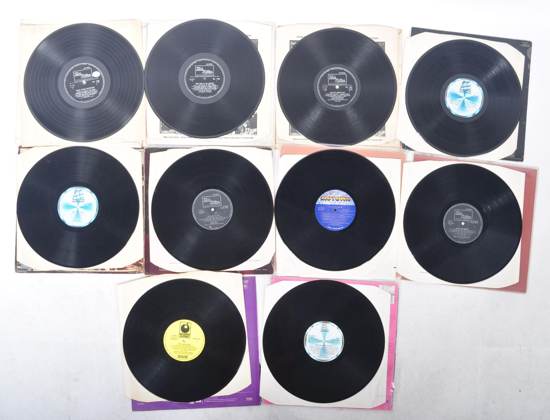 TAMLA MOTOWN GROUP OF TEN VINYL RECORD ALBUMS - Bild 3 aus 3