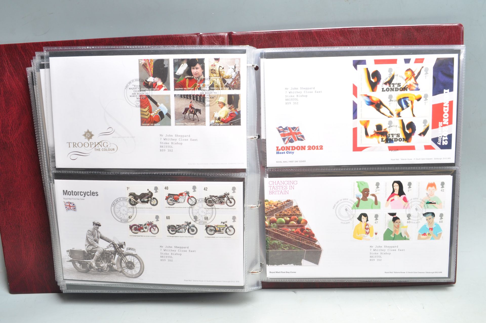 FOUR ALBUMS OF ROYAL MAIL FIRST DAY COVERS - Bild 23 aus 25