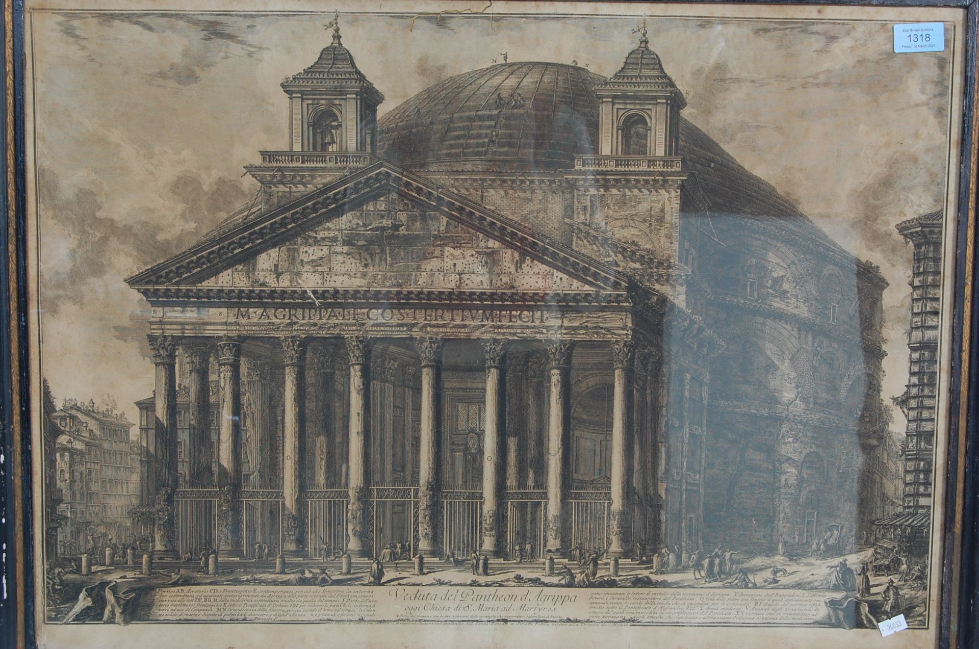 PANTHEON D'AGRIPPA AFTER GIOVANNI BATTISTA PIRANESI - Bild 2 aus 11