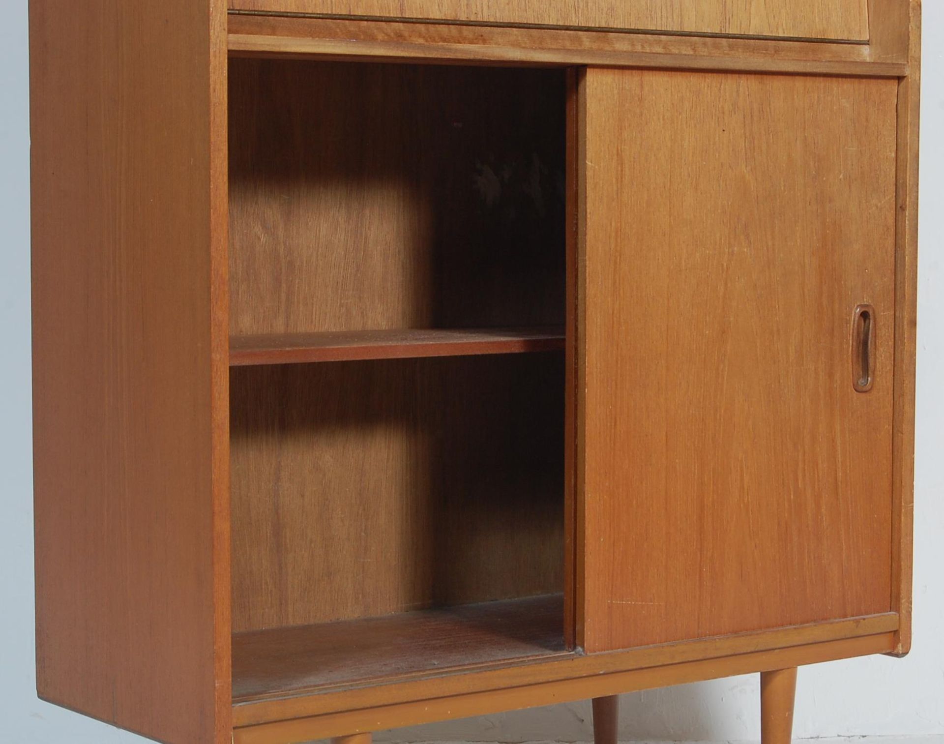 RETRO VINTAGE 1970S TEAK WOOD BUREAU - Bild 6 aus 6