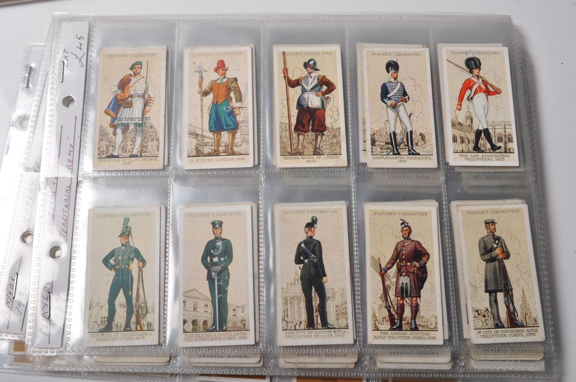 TWELVE SETS OF MILITARY THEMED TRADE CARDS AND CIGARETTE CARD MOSTLY WAR TIME - Bild 5 aus 12