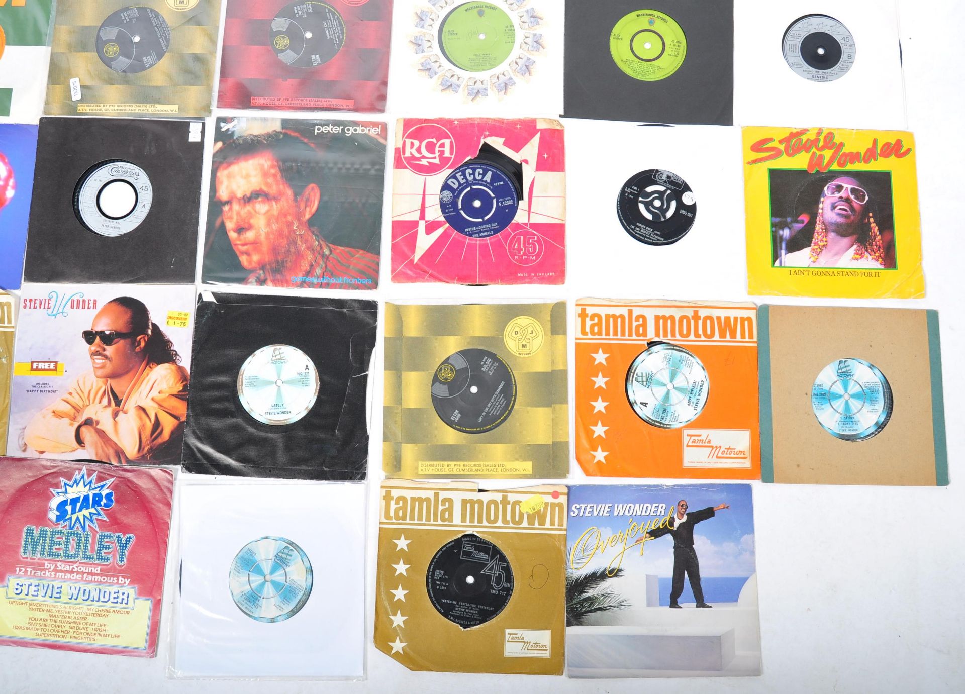 ROCK / POP / JAZZ - MIXED GROUP OF 30+ 45 7" SINGLES - Bild 3 aus 3