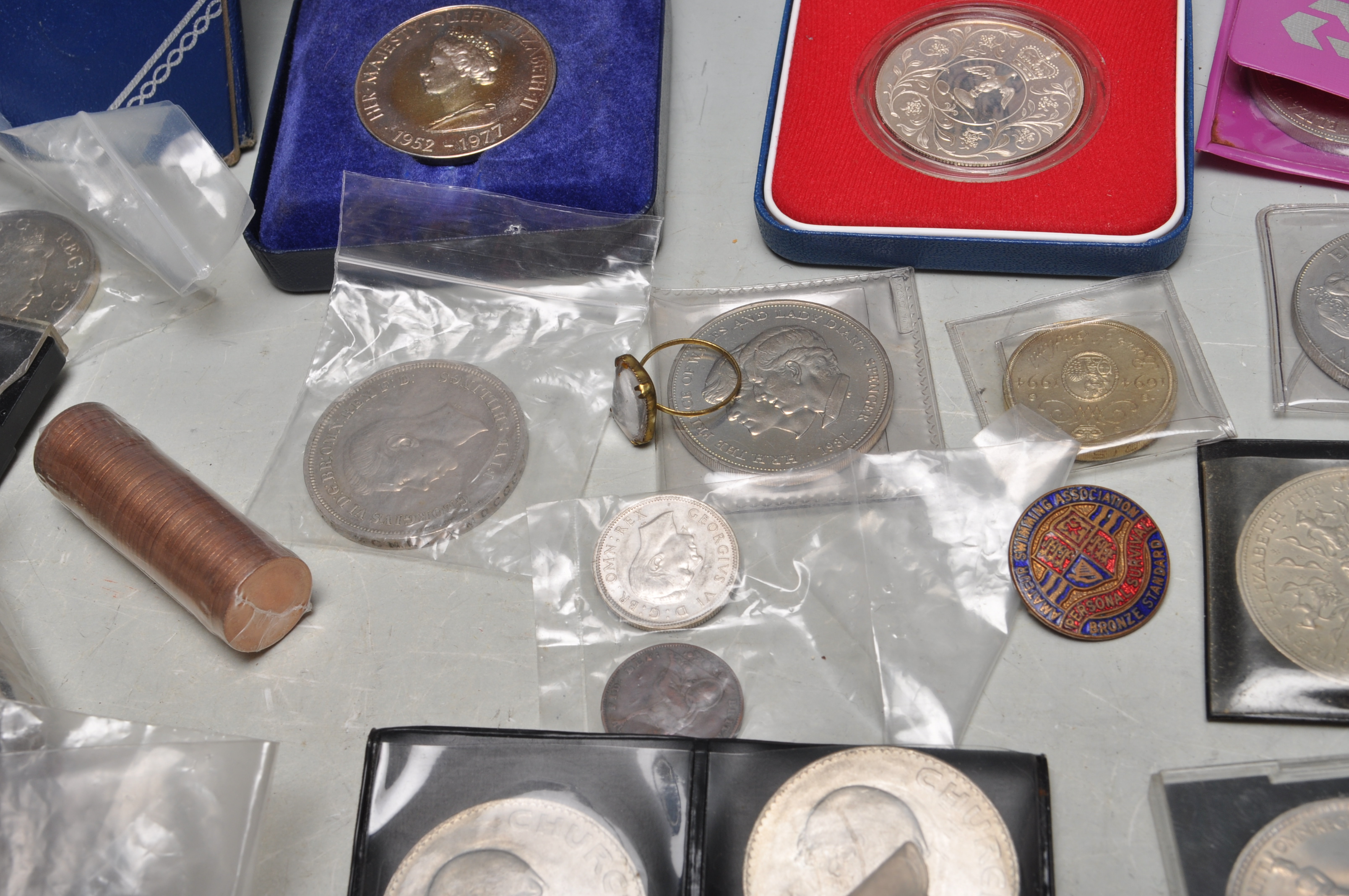 LARGE COLLECTION OF 20TH CENTURY UK CURRENCY AND COMMORATIVE COINS - Image 11 of 14