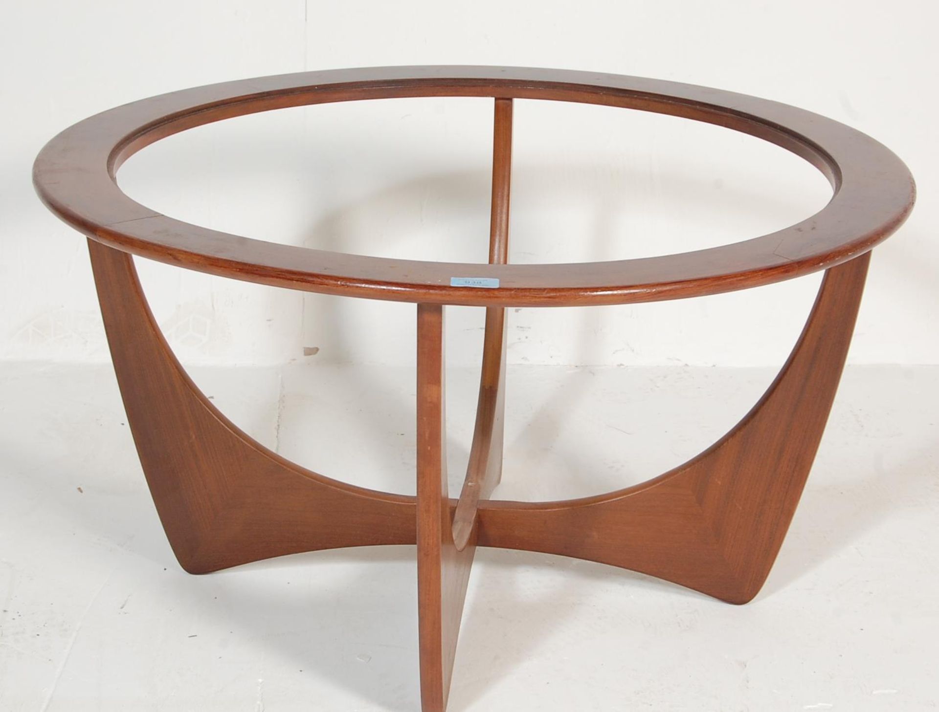 RETRO VINTAGE 1960S TEAK WOOD ATOMIC COFFEE TABLE - Image 2 of 5