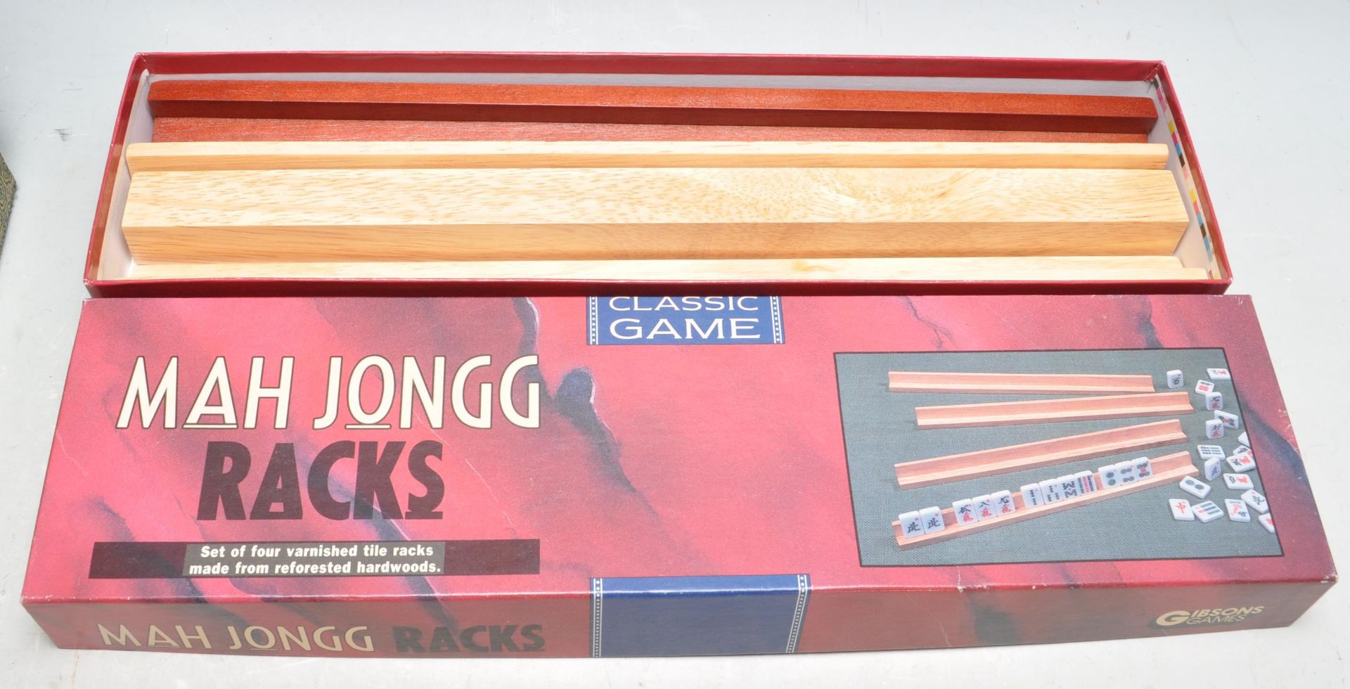 VINTAGE RETRO 20TH CENTURY CHINESE ORIENTAL MAH JONGG GAME SET - Image 5 of 6