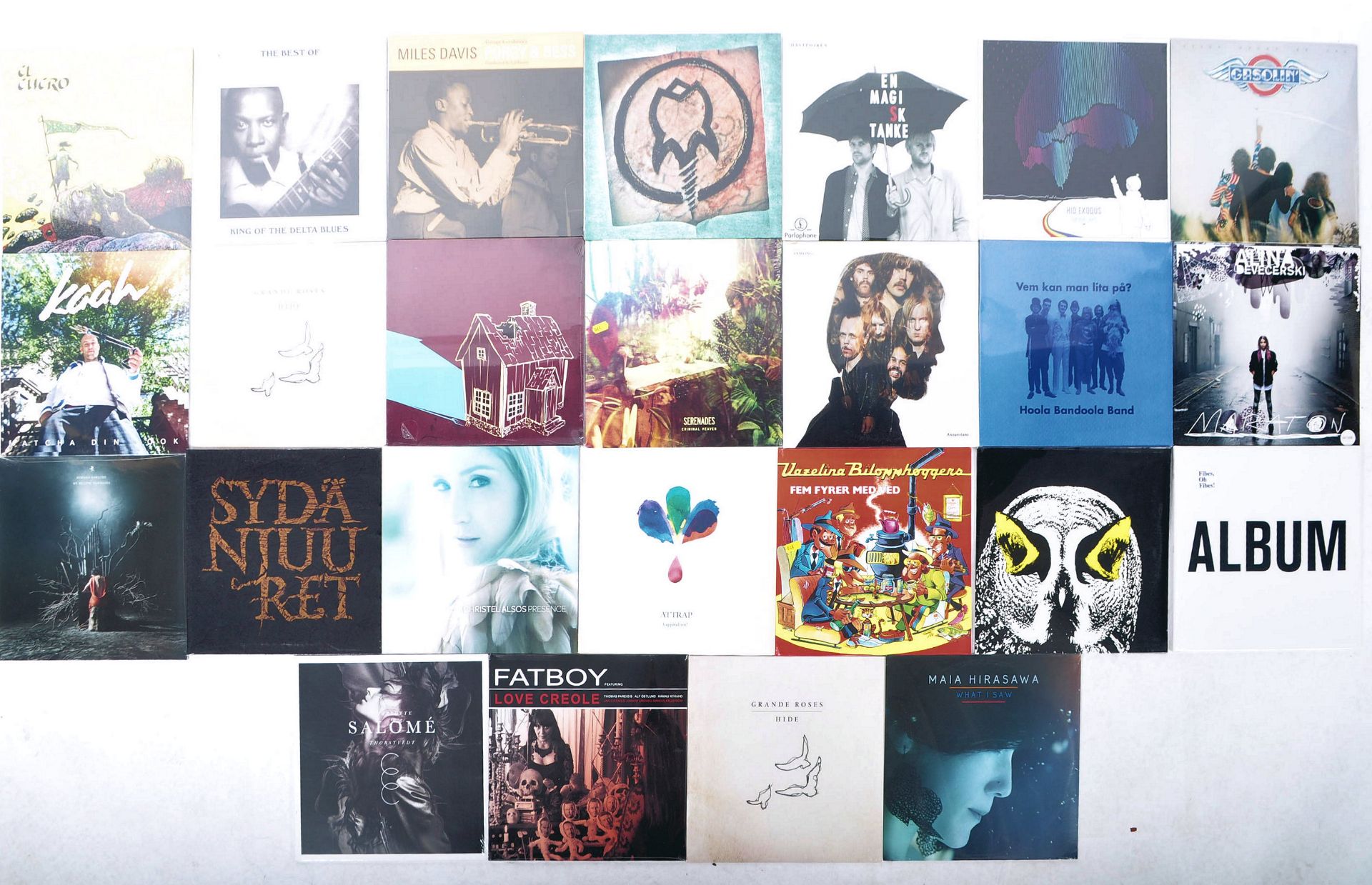 EUROPEAN ROCK / ALTERNATIVE / PSYCHEDELIC / INDIE - GROUP OF 25 NEW AND SEALED ALBUMS