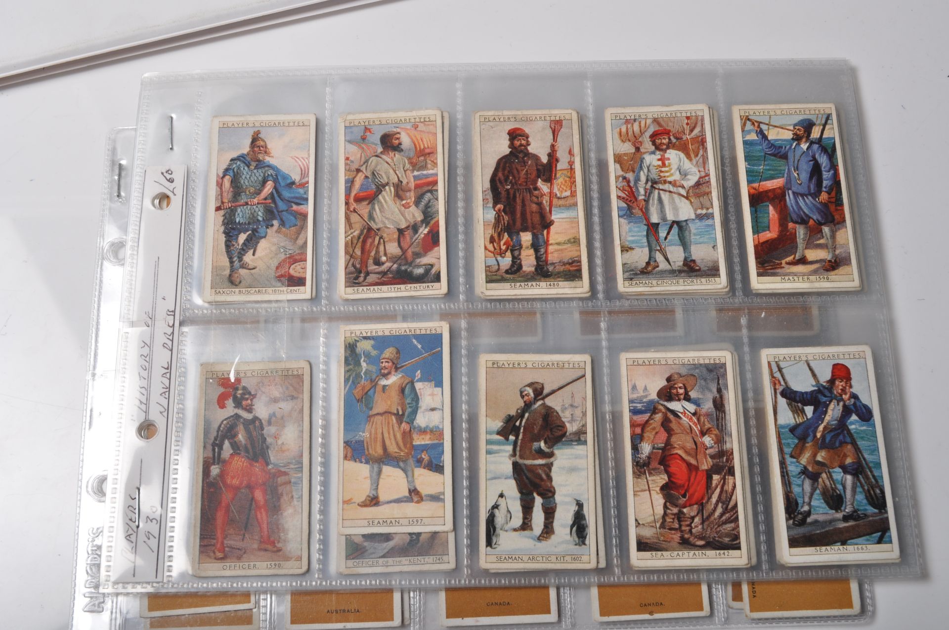 TWELVE SETS OF MILITARY THEMED TRADE CARDS AND CIGARETTE CARD MOSTLY WAR TIME - Bild 3 aus 12