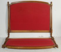 20TH CENTURY LOUIS XVTH CORBEILLE DOUBLE BED FRAME