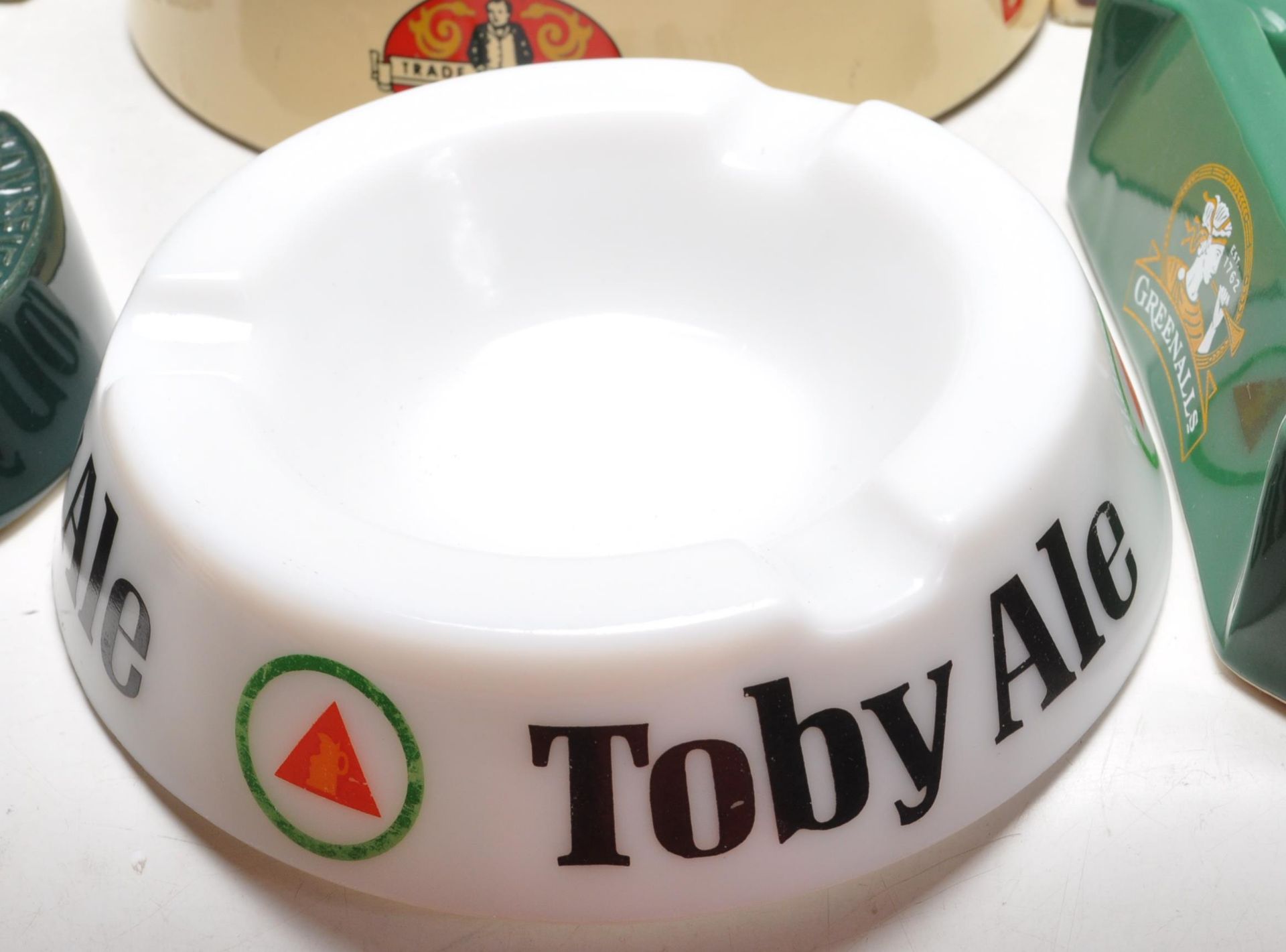 LARGE COLLECTION OF PROMOTIONAL ADVERTISING PUB ASHTRAYS - Bild 4 aus 13