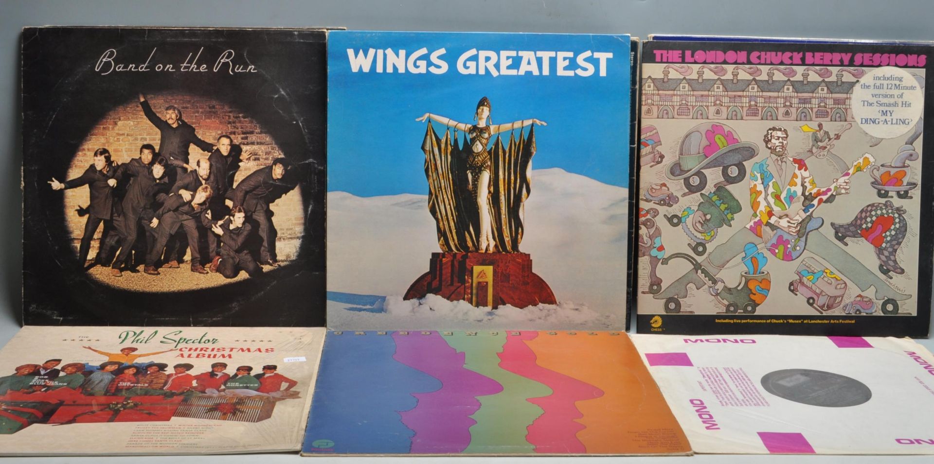 COLLECTION OF RETRO VINTAGE VINYL LP RECORDS