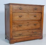 19TH CENTURY VICTORIAN MAHOGANY CHEST OF DRAWERS