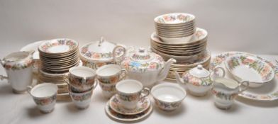 VINTAGE 20TH CENTURY PARAGON COUNTRY LANE PATTERN DINNER SET