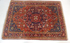 20TH CENTURY HAND WOVEN PERSIAN BAKHTIARI RUG