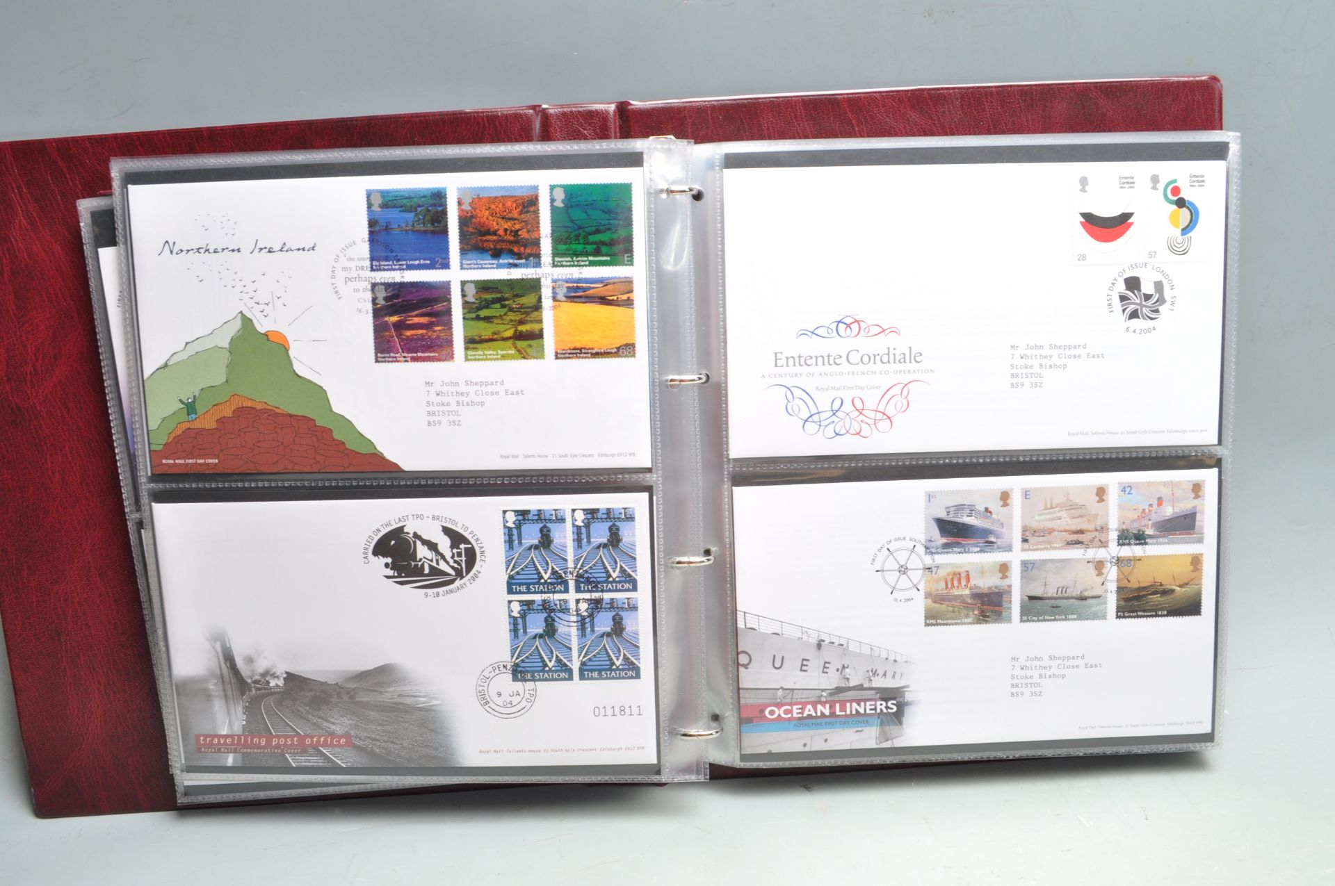 FOUR ALBUMS OF ROYAL MAIL FIRST DAY COVERS - Bild 19 aus 25