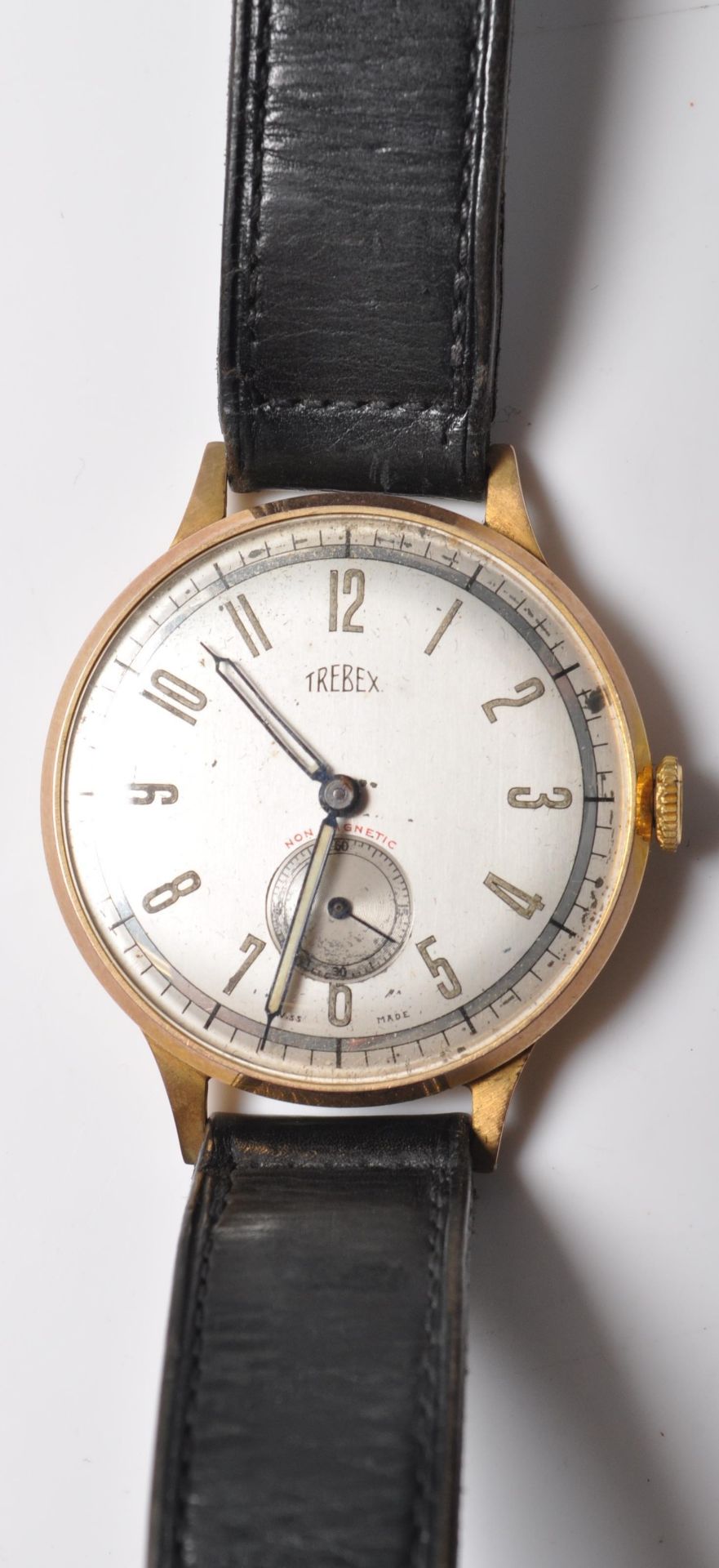 9CT GOLD GENTLEMANS WATCH BY TREBEX - Bild 2 aus 6