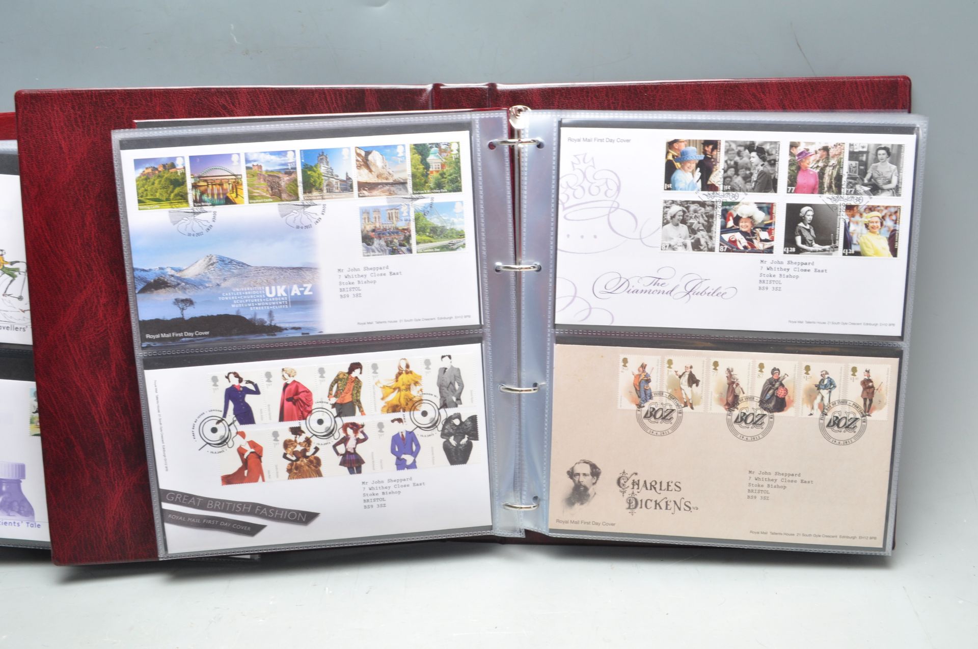 FOUR ALBUMS OF ROYAL MAIL FIRST DAY COVERS - Bild 6 aus 25